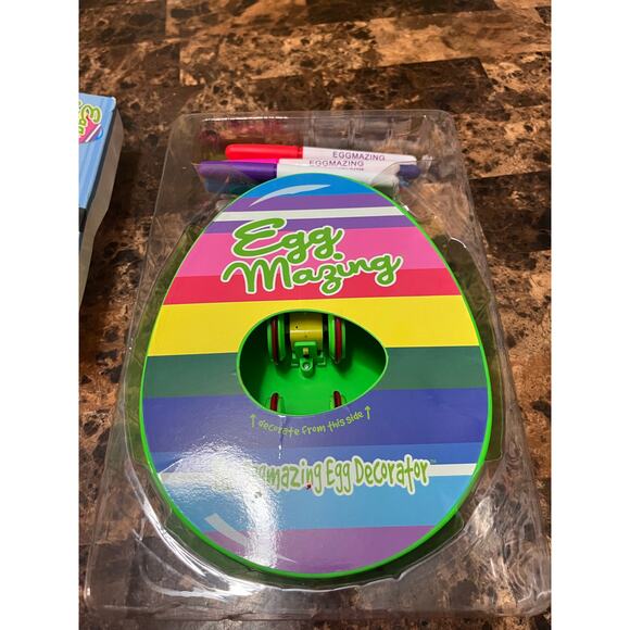 EggMazing Egg Decorator Kit Brand New Ages 3+ Non-toxic Markers Fun - Picture 2 of 4